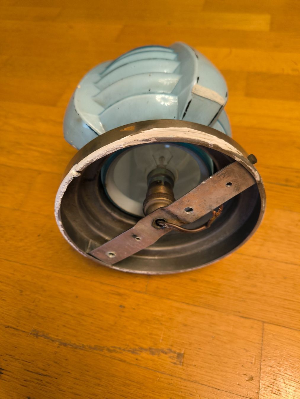Kronleuchter & Deckenlampen: Art Deco Deckenlampe – Gebraucht aus Zürich von Decours 2